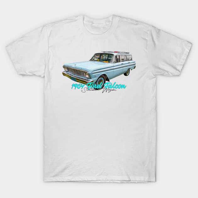 1964 Ford Falcon Station Wagon T-Shirt by Gestalt Imagery